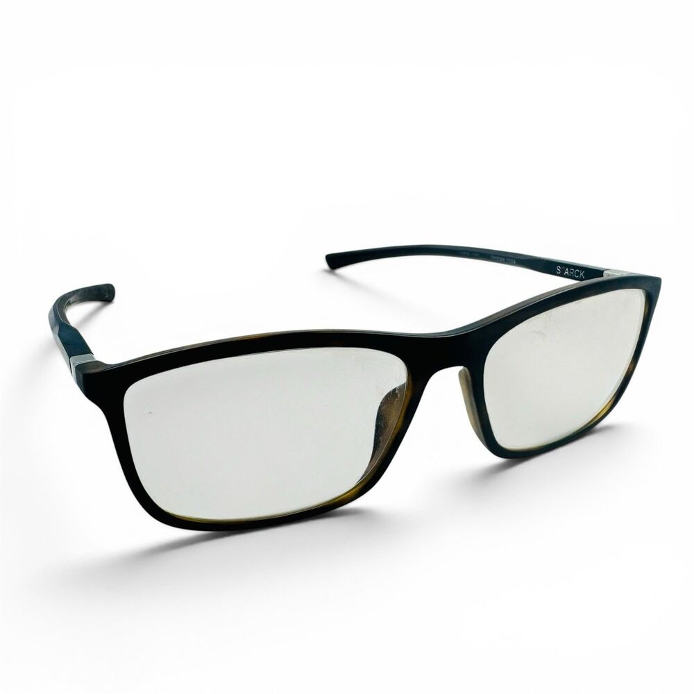 Starck SH3048 0004 Men's Eyeglasses 55-16-145 Matt Havana Full Rim FRAMES ONLY